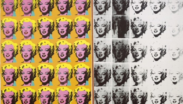 London Art Studies Andy Warhol Marilyn Diptych
