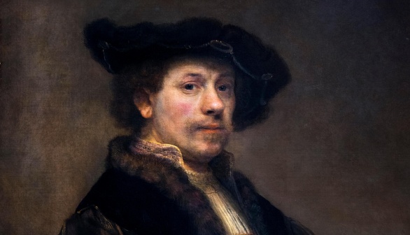 London Art Studies Rembrandt van Rijn Self Portrait at the Age of 34